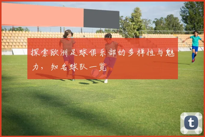 探索欧洲足球俱乐部的多样性与魅力，知名球队一览